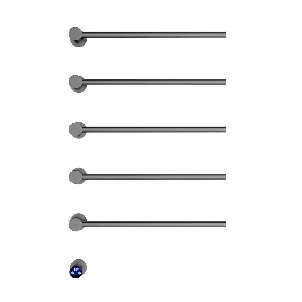 Полотенцесушитель электрический Terminus Аккорд П5 50х80, оружейная сталь