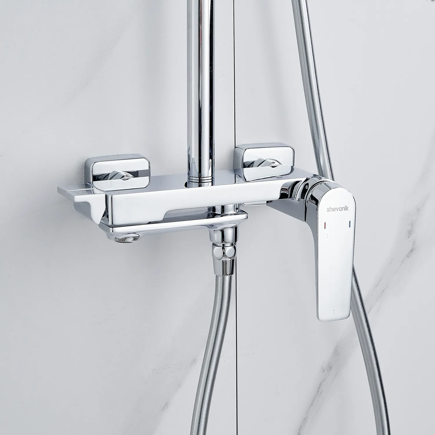 Душевая система Shevanik S4226, хром