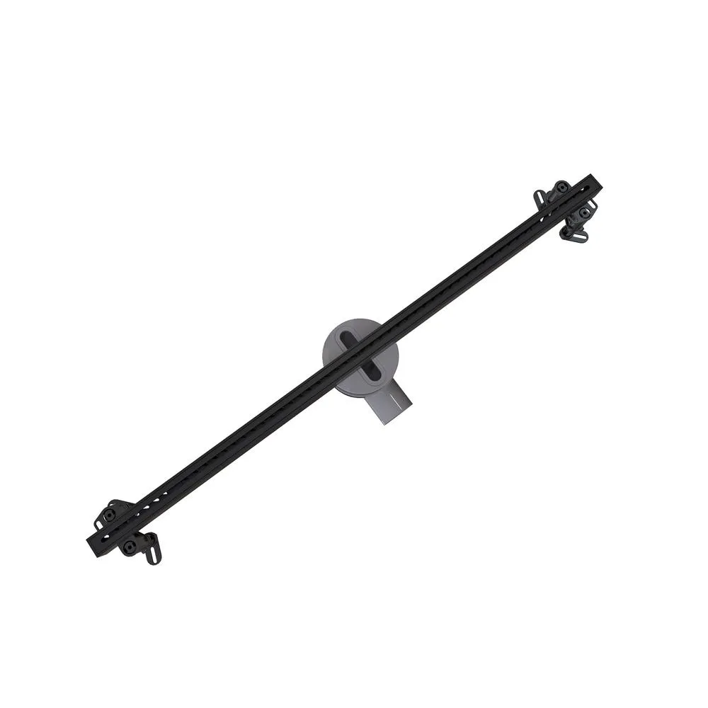 Душевой трап линейный (щелевой) Knotlor SDRS0800BL, матовый черный