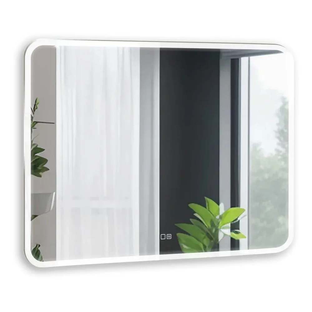 Зеркало Silver Mirrors Стив 1000х800 - 2 (сенсорный выключатель, двойной подогрев)