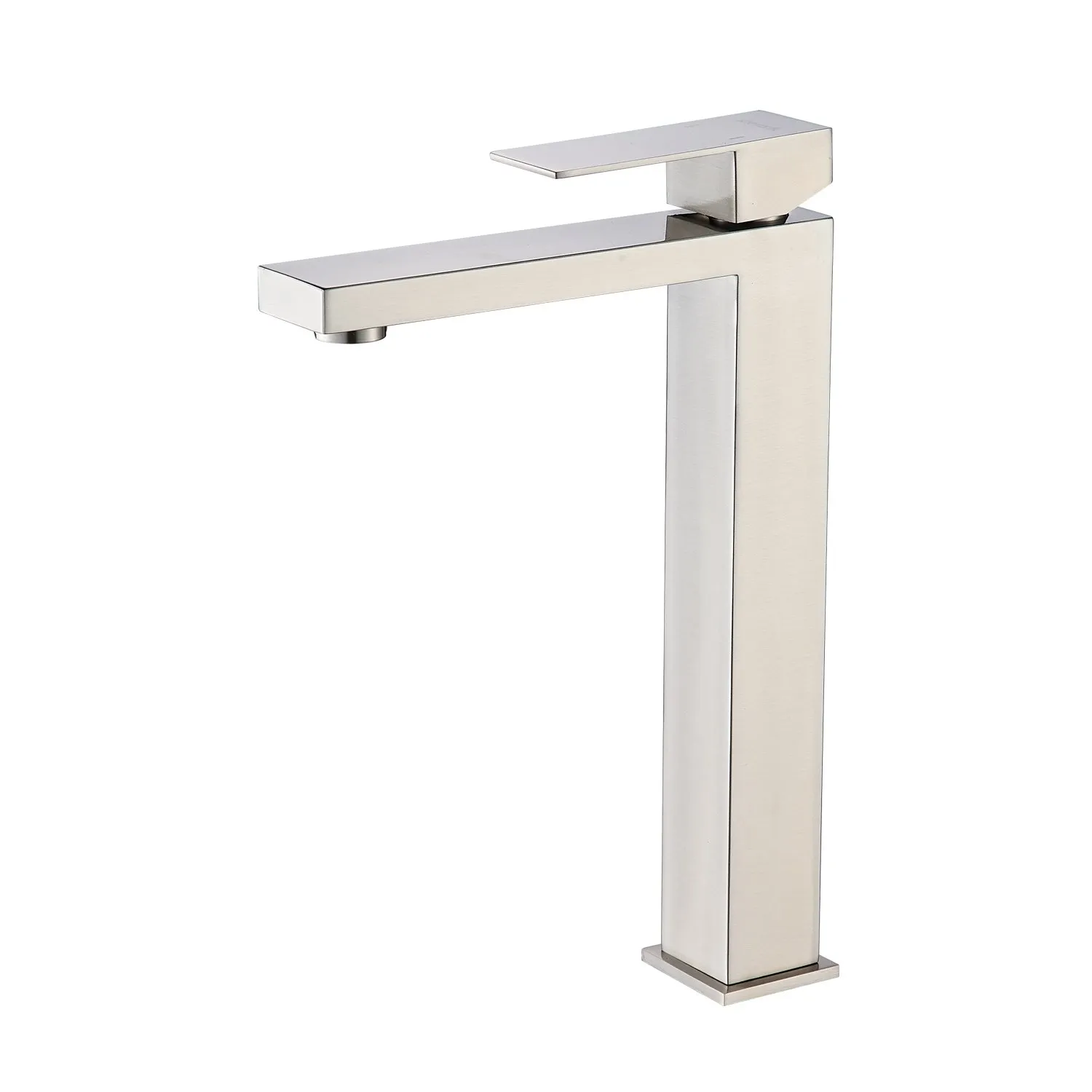 Смеситель для раковины высокий Shevanik S7011L, сатин