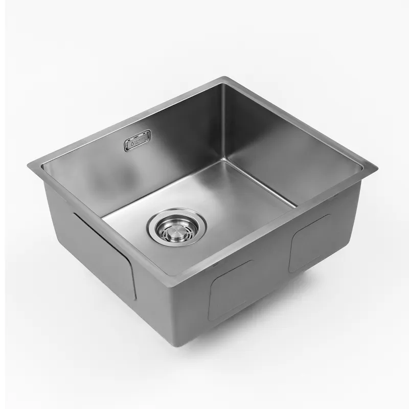 Кухонная мойка Grandex Aqua Optima 501086, сатин