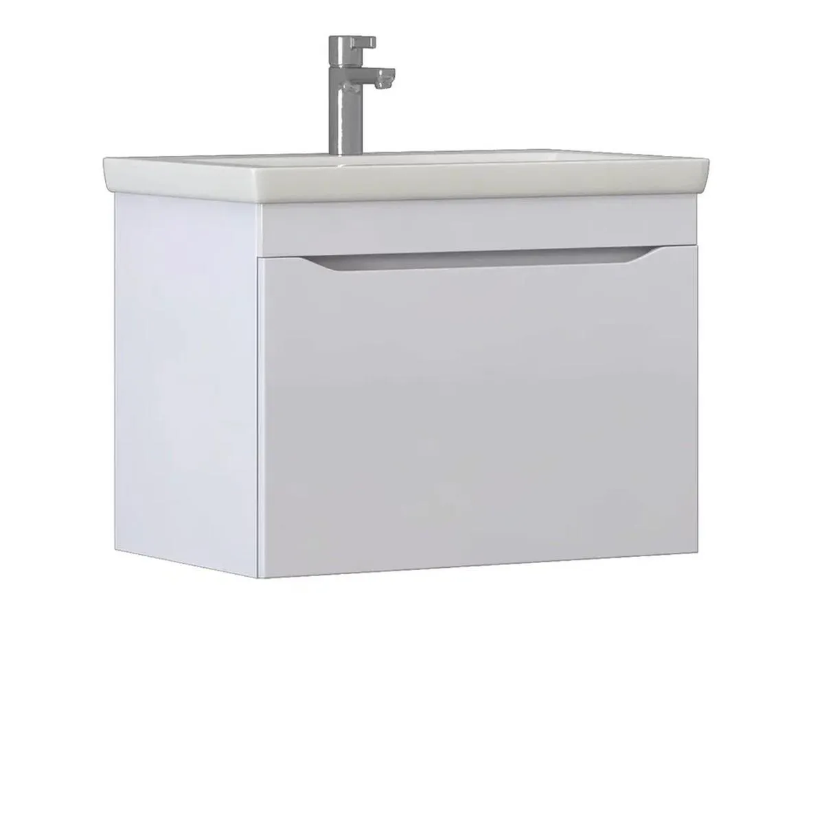 Тумба с раковиной подвесная VIGO Grani 165, 70 см