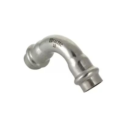Угольник Valtec 90° двухраструбный
