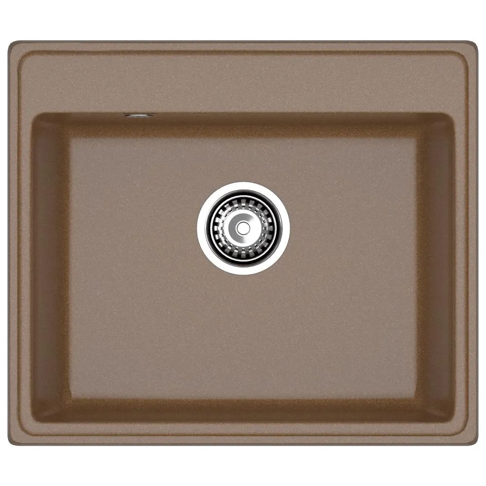 Кухонная мойка GranFest VERTEX 580, терракот