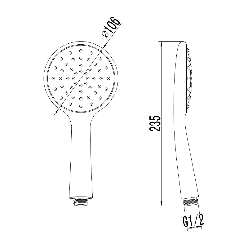 Смеситель для ванны и душа Lemark Pramen (LM3314C)