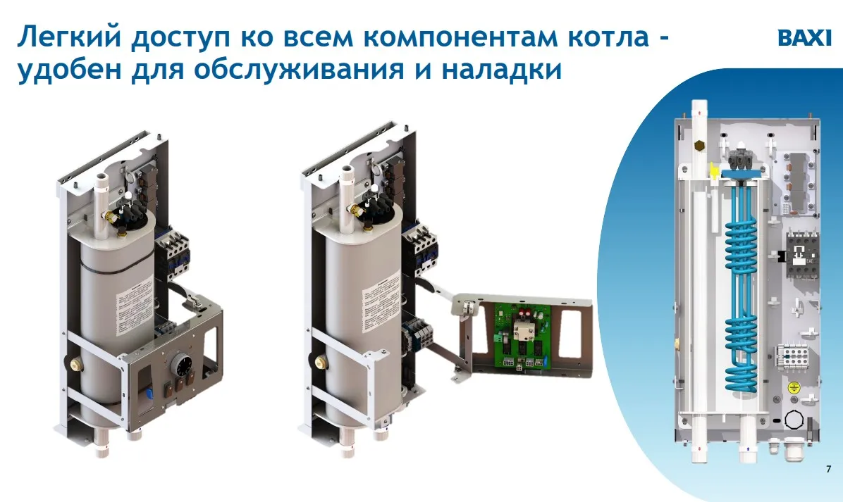 Электрический котел Baxi Ampera Lite 6 кВт