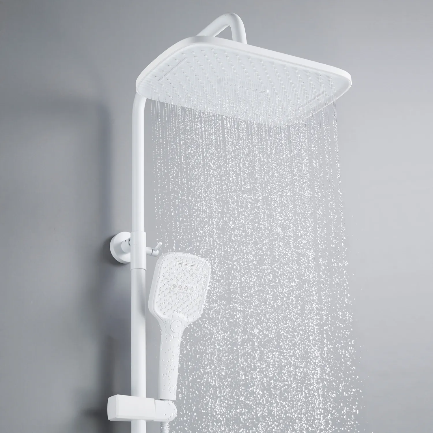 Душевая система Shevanik S4136C, белый