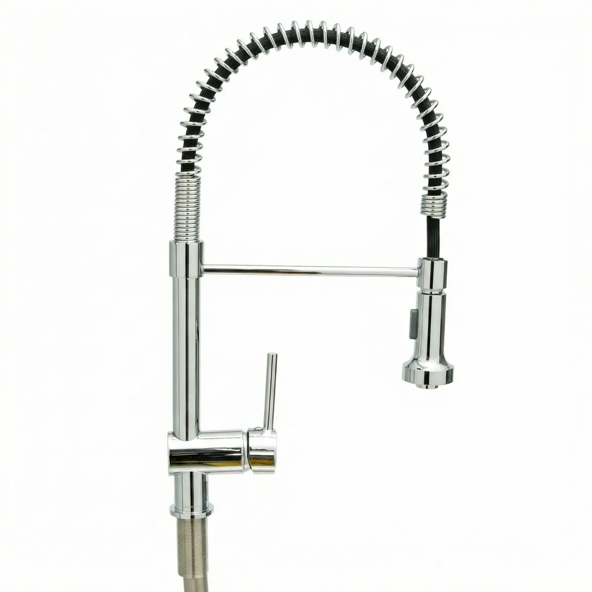 Смеситель для кухни с гибким изливом цвет хром BRAVAT (F7801932CP-SW)