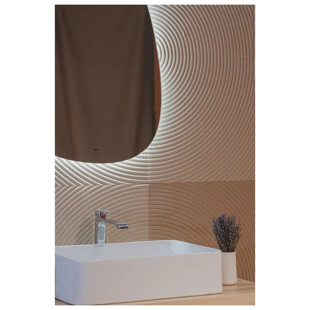 Зеркало Silver Mirrors Molecula-Lite 569х796 (открытая подсветка, бесконтактный сенсор)