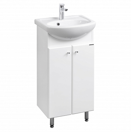 1A1044K1MR010 Набор Aquaton: 1A104401MR010 Тумба-умывальник МИРА Н 45/ 1WH112449 Раковина Азов-45