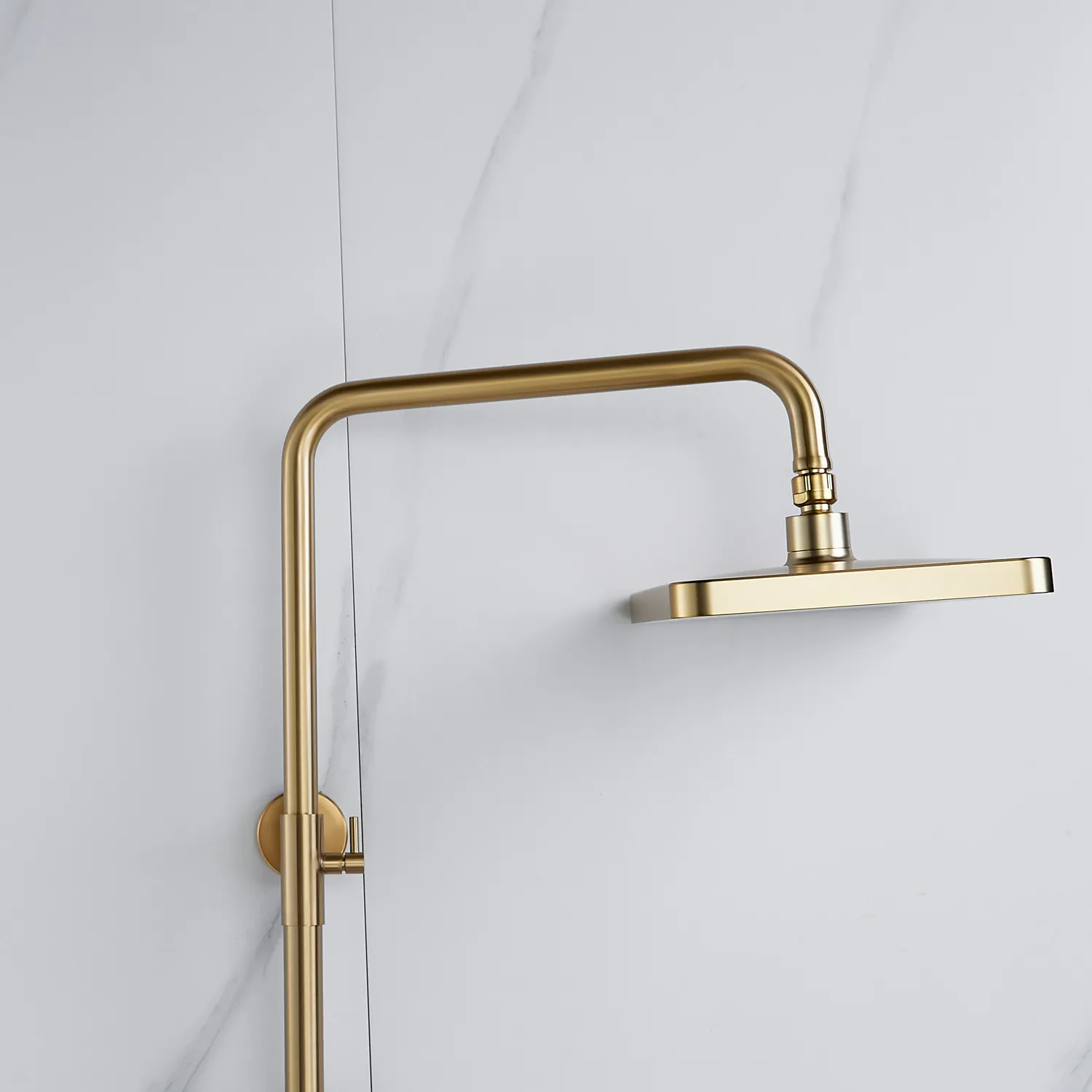 Душевая система Shevanik S4226G, золотой сатин