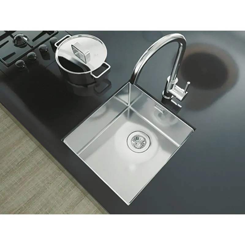 Кухонная мойка Florentina ОПТИМА-HM OHM.360.400.В.10.S.10, нержавеющая сталь