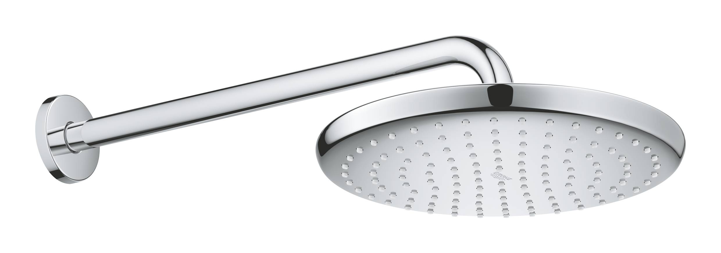 Душ верхний вид струи Grohe Tempesta 250 1, хром / белый (26668000)