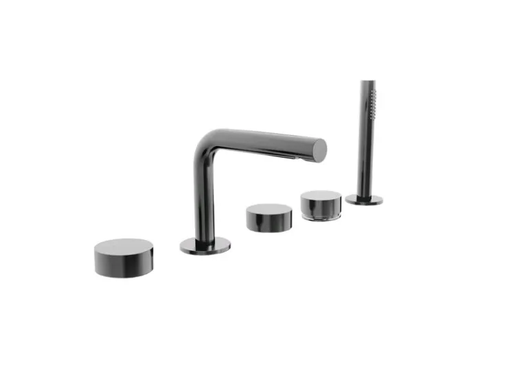 Смеситель для ванны и душа Fantini AF/21 Fukasawa, хром (27 02 A265)