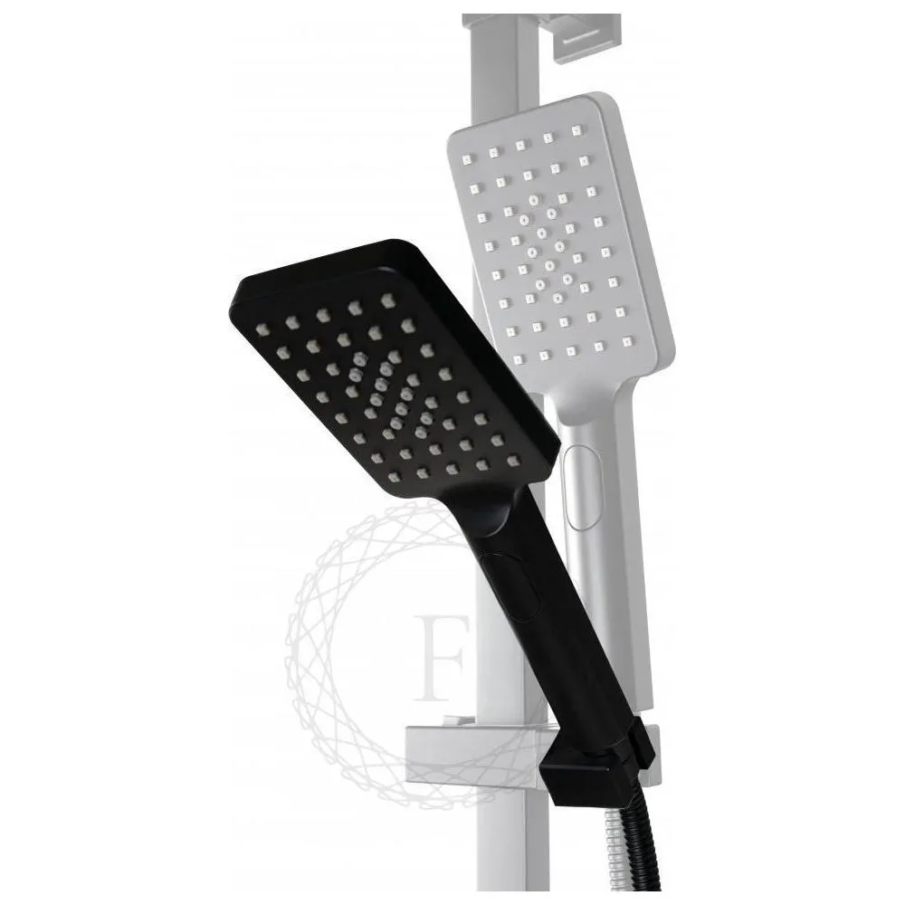 Душевая система FILARETE Waterfall FL2010BL, черный