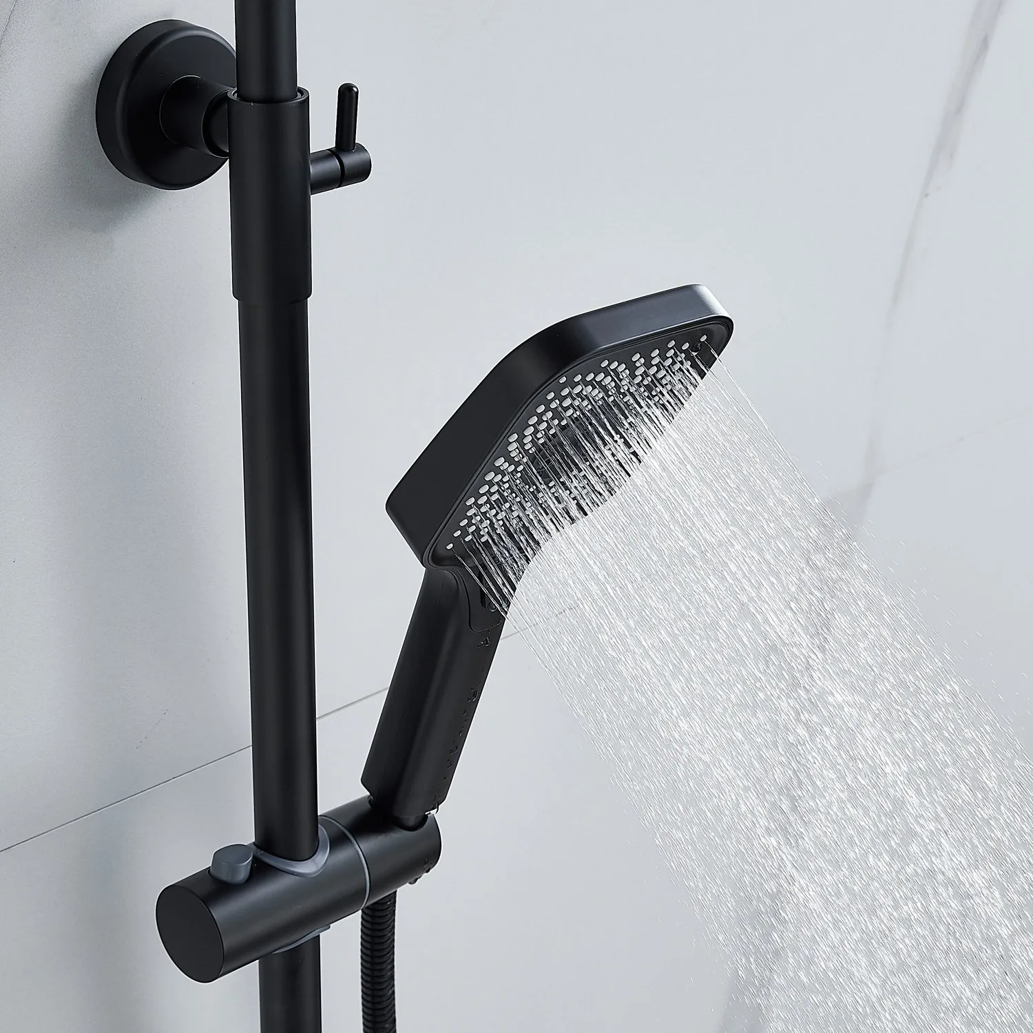 Душевая система Raffine F3696H, черный