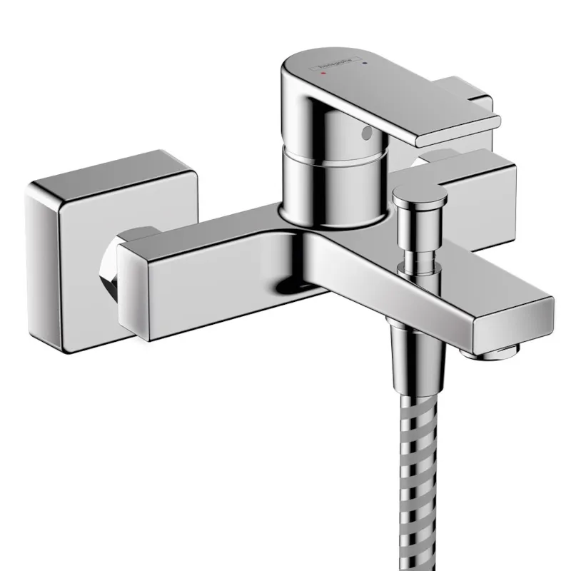 Смеситель для ванны однорычажный Hansgrohe Vernis Shape ВМ 71450000 хром