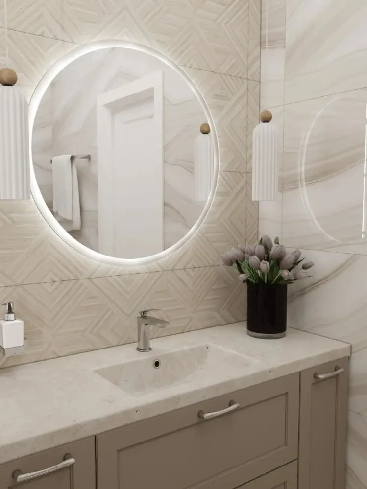 Cмеситель для раковины Knotlor KN-40, хром