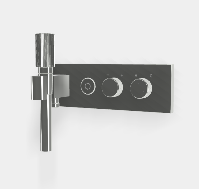 Смеситель для душа Fima Carlo Frattini Switch ON, на 2 потребителя, хром (F5979X2CR)