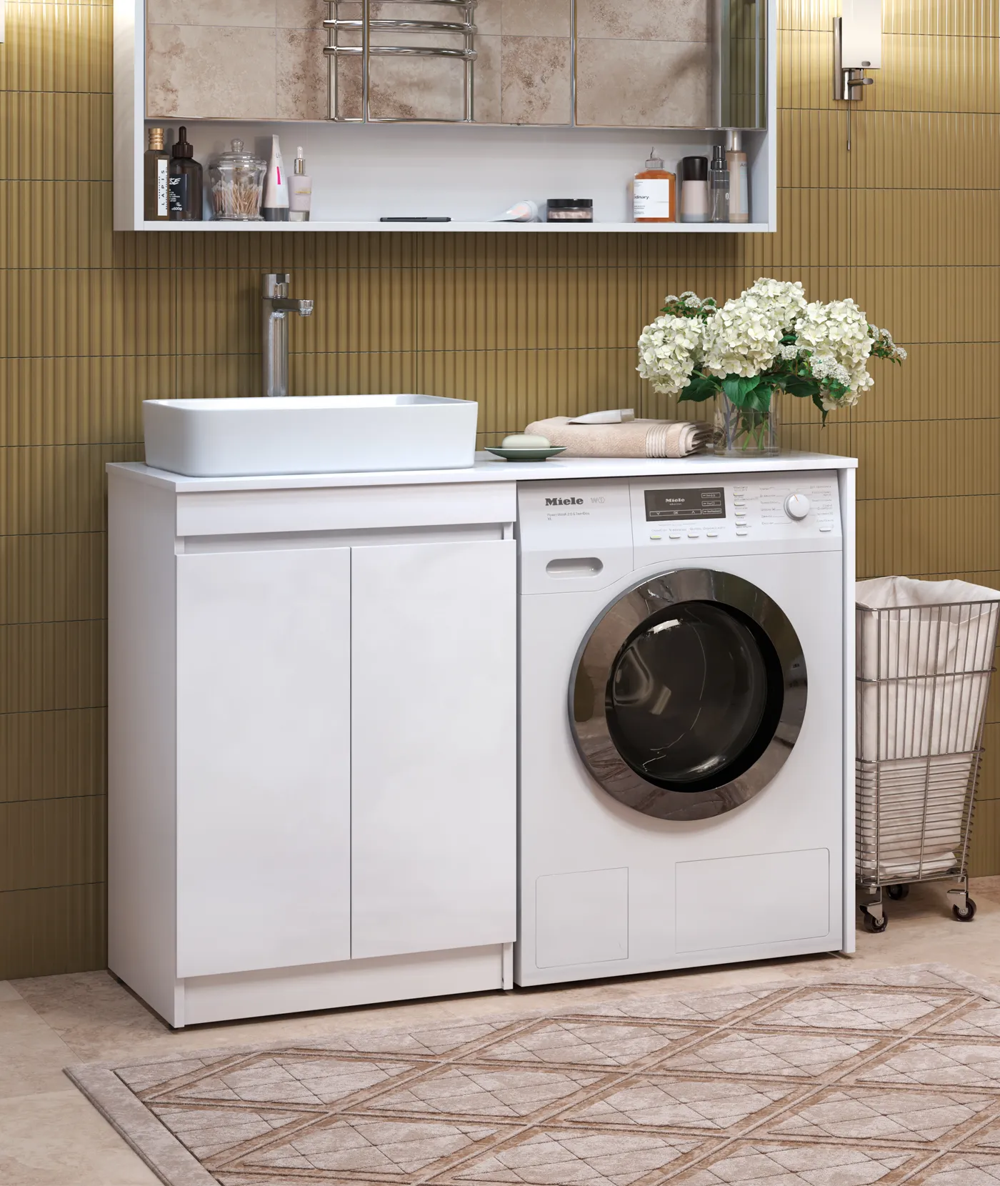 Тумба с раковиной напольная VIGO Urban tn.URB.60.2D, 60 см