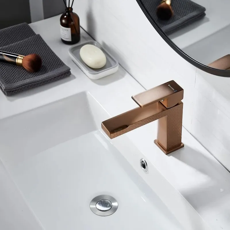 Cмеситель для раковины Knotlor KN-20/RBP, бронза