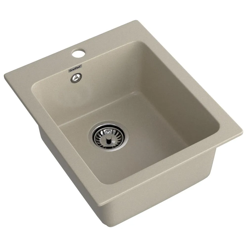 Кухонная мойка GranFest PRACTIK 505, топаз