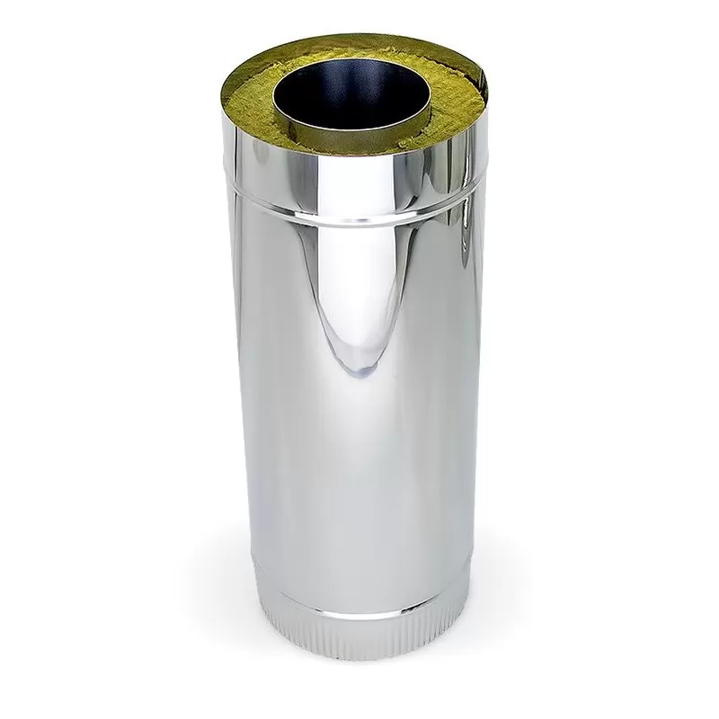 Труба-сэндвич 0,25м Ferrum GS 30-50 (430/0,5мм + нерж.) Ф115х200
