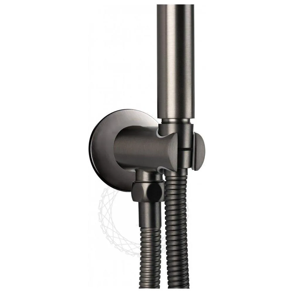 Душевая система встраиваемая FILARETE Roun FL1024BG, графит