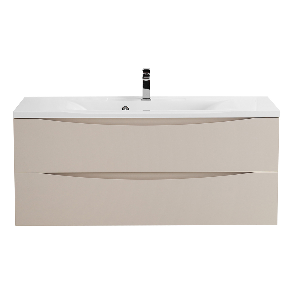 База под раковину подвесная BelBagno Marino 1200х500х450 мм, Crema Opaco (MARINO-1200-2C-SO-CO-P)