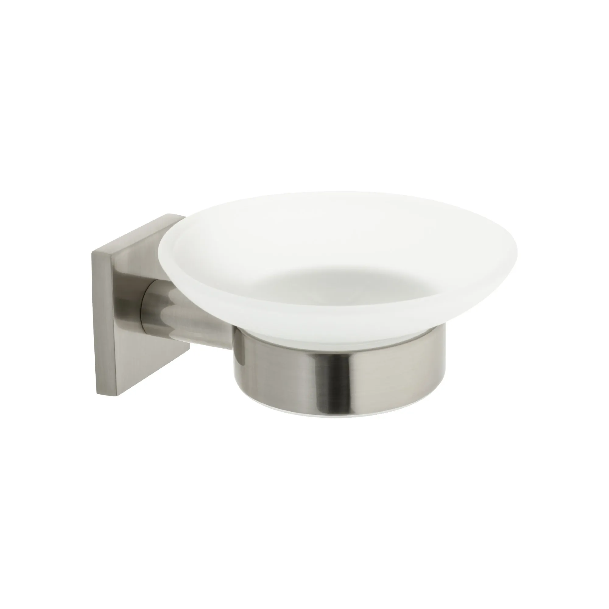 Мыльница стеклянная Fixsen Lux Satin, FX-16008 сатин