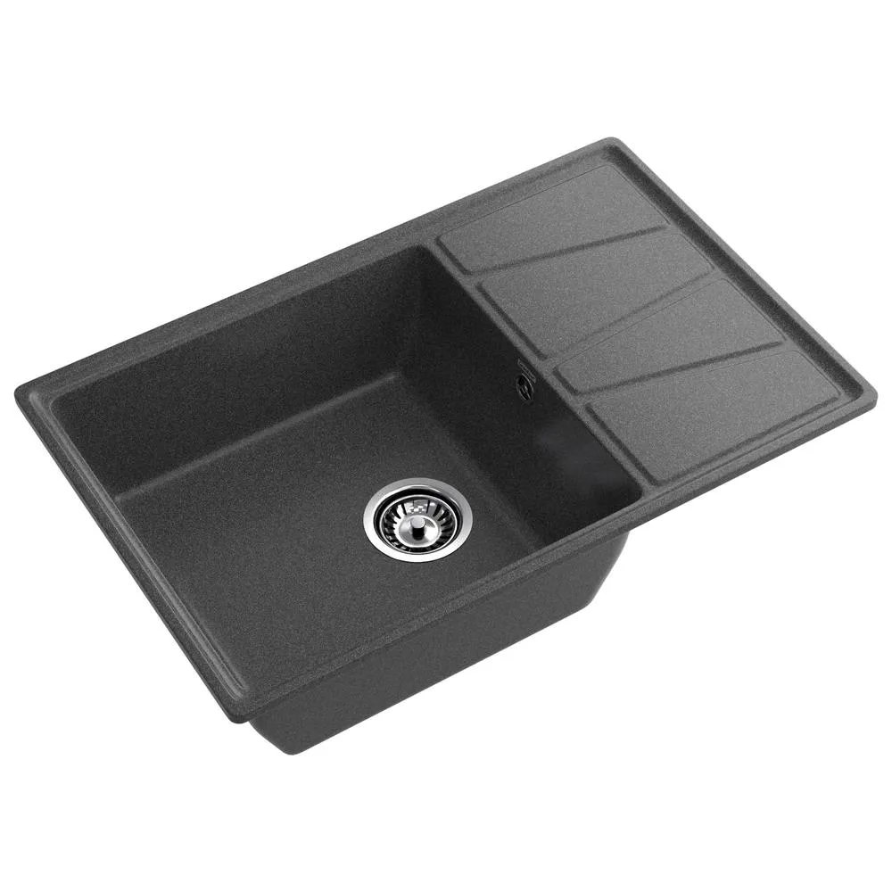 Кухонная мойка GranFest VERTEX 780L, графит