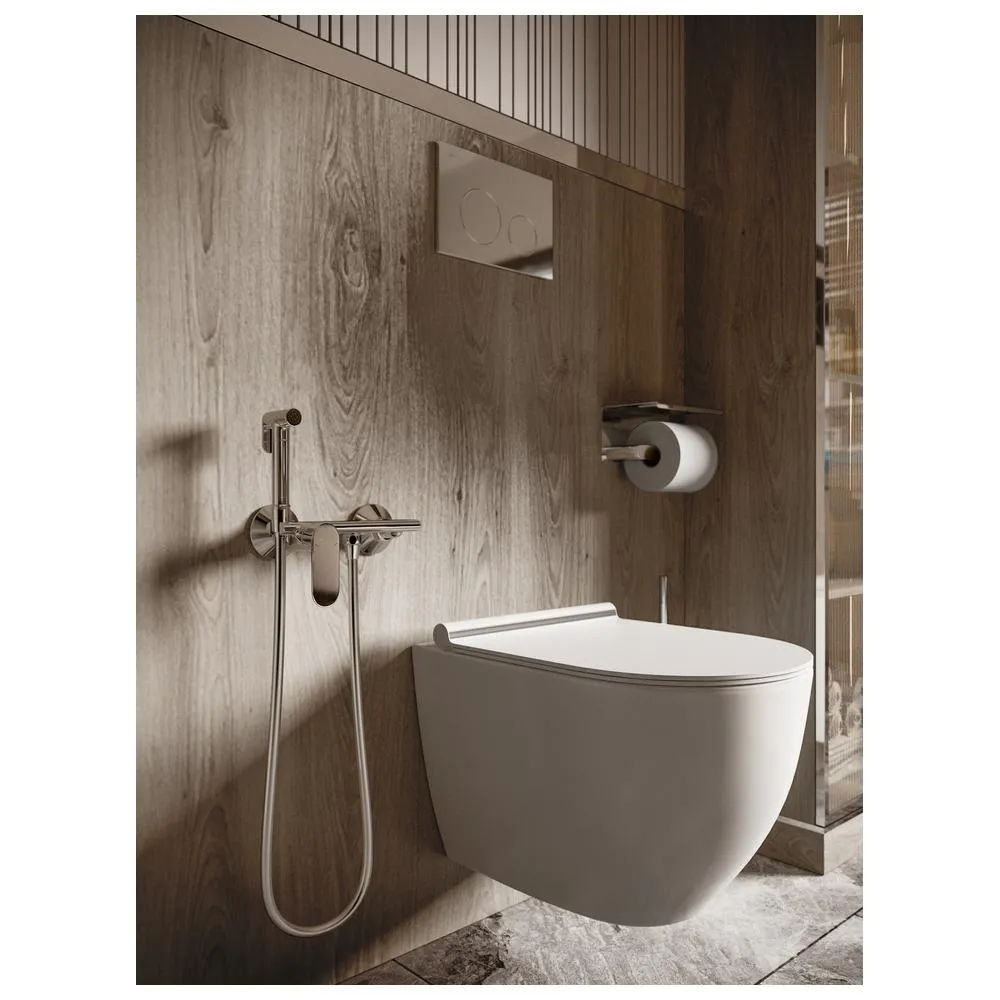 Гигиенический душ со смесителем Knotlor FHS01S0C, хром