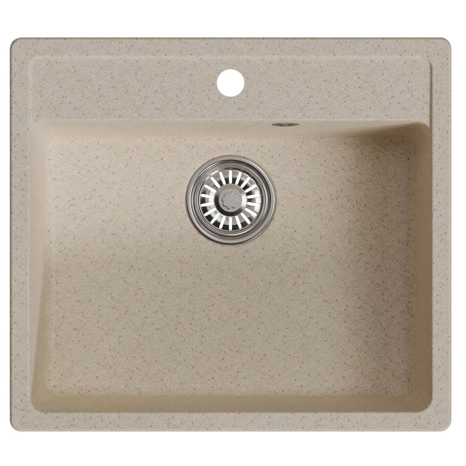Мойка MIXLINE ML-GM15 бежевая (328)  560*500*180мм NEW (551917)