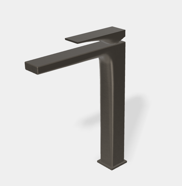 Смеситель для раковины Fima Carlo Frattini Zeta, брашированный черный хром (F3961/HNCS)