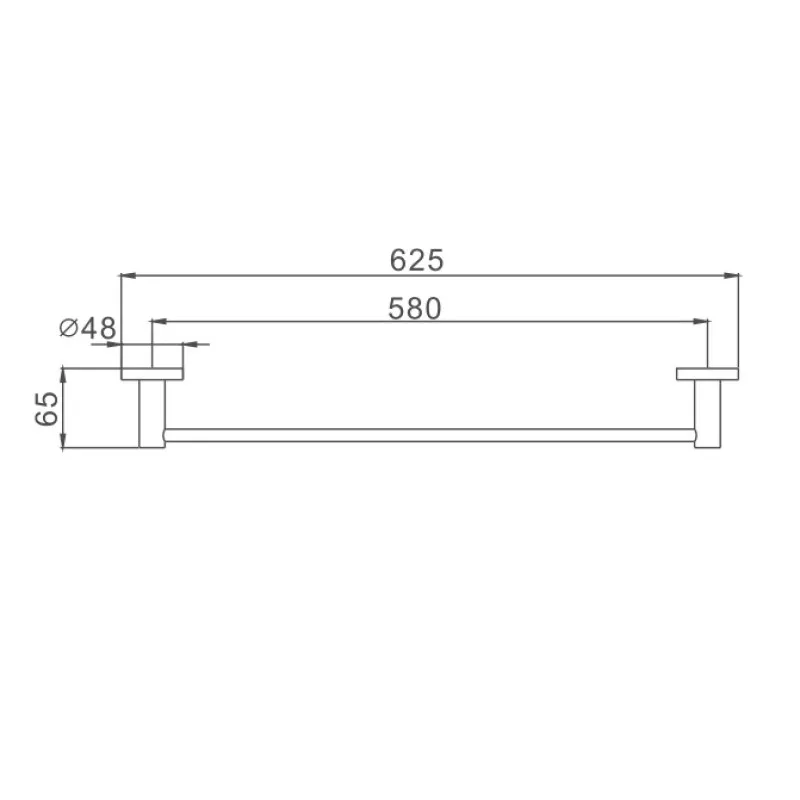 Полотенцедержатель D-Lin D251111, черный