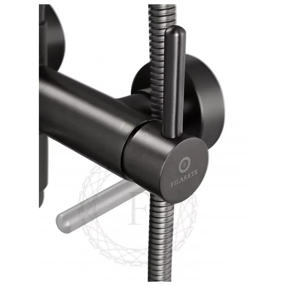 Душевая система FILARETE Roun FL2020BG, графит