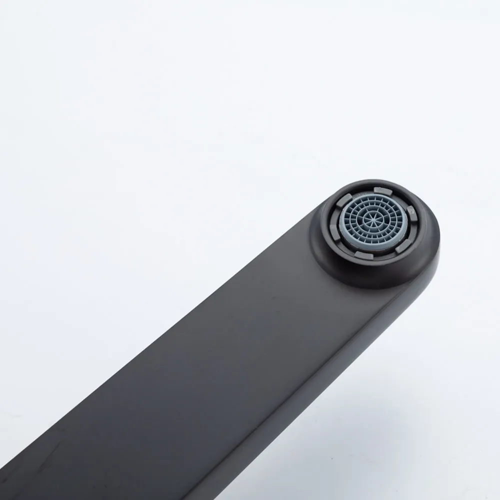 Смеситель для раковины высокий Gappo G1010-26, черный