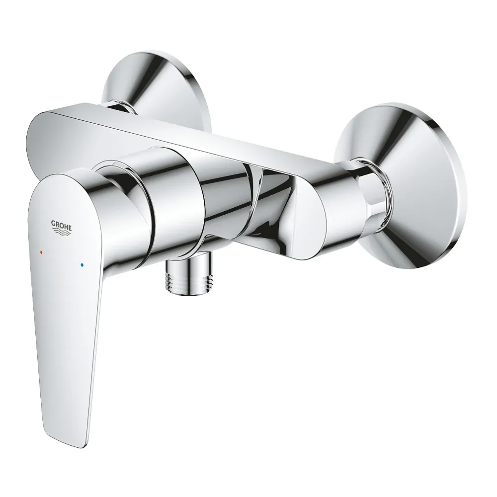 Смеситель для душа GROHE BauEdge New с подключением шланга, хром (арт. 23635001)