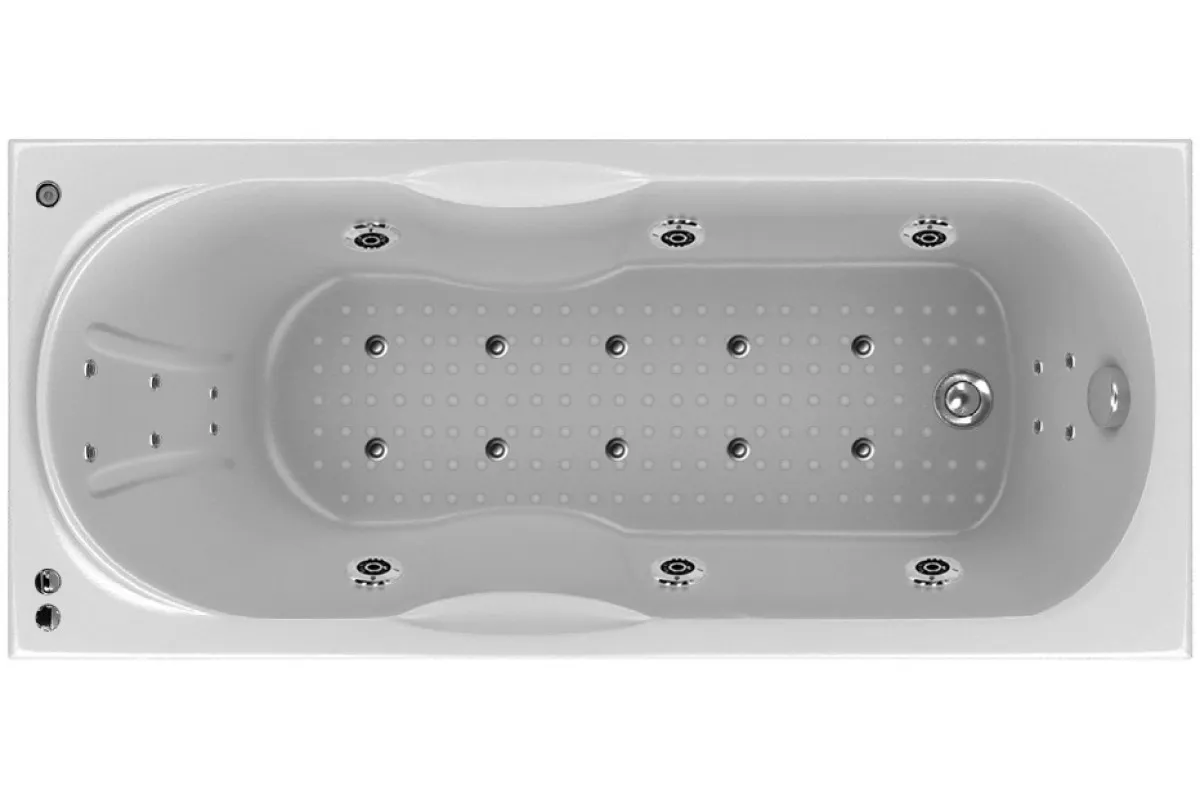 Ванна акриловая Relisan EcoPlus МЕГА Гл000015091, 160x70