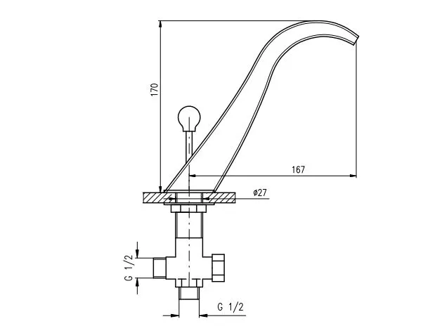 Излив Rav Slezak VOD6100