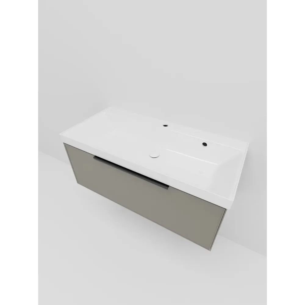 Тумба под раковину подвесная La Fenice SIMPLA FNC-01-SIM-C-100, бежевая