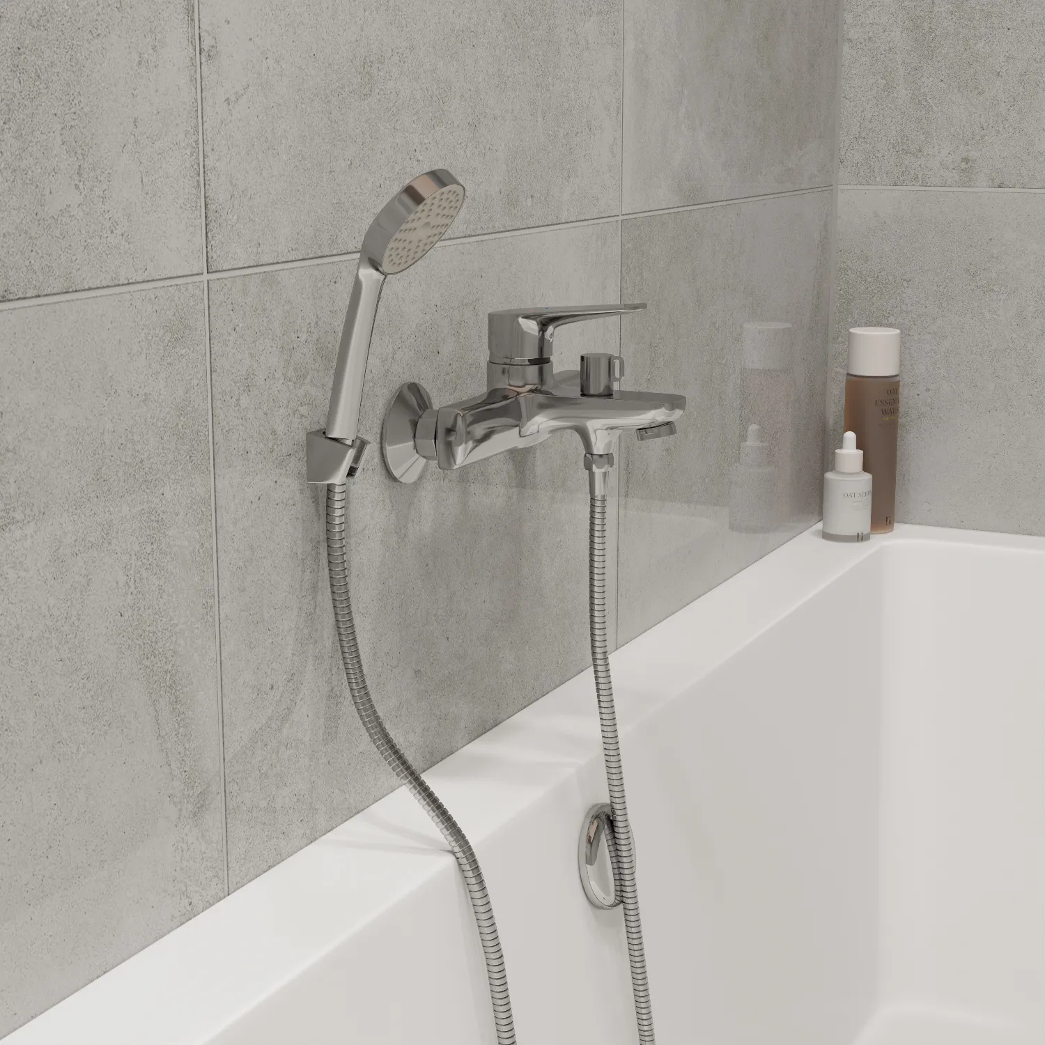 Смеситель для ванны 35k MIXLINE МЛ14-01 (ML14-01) (556602)