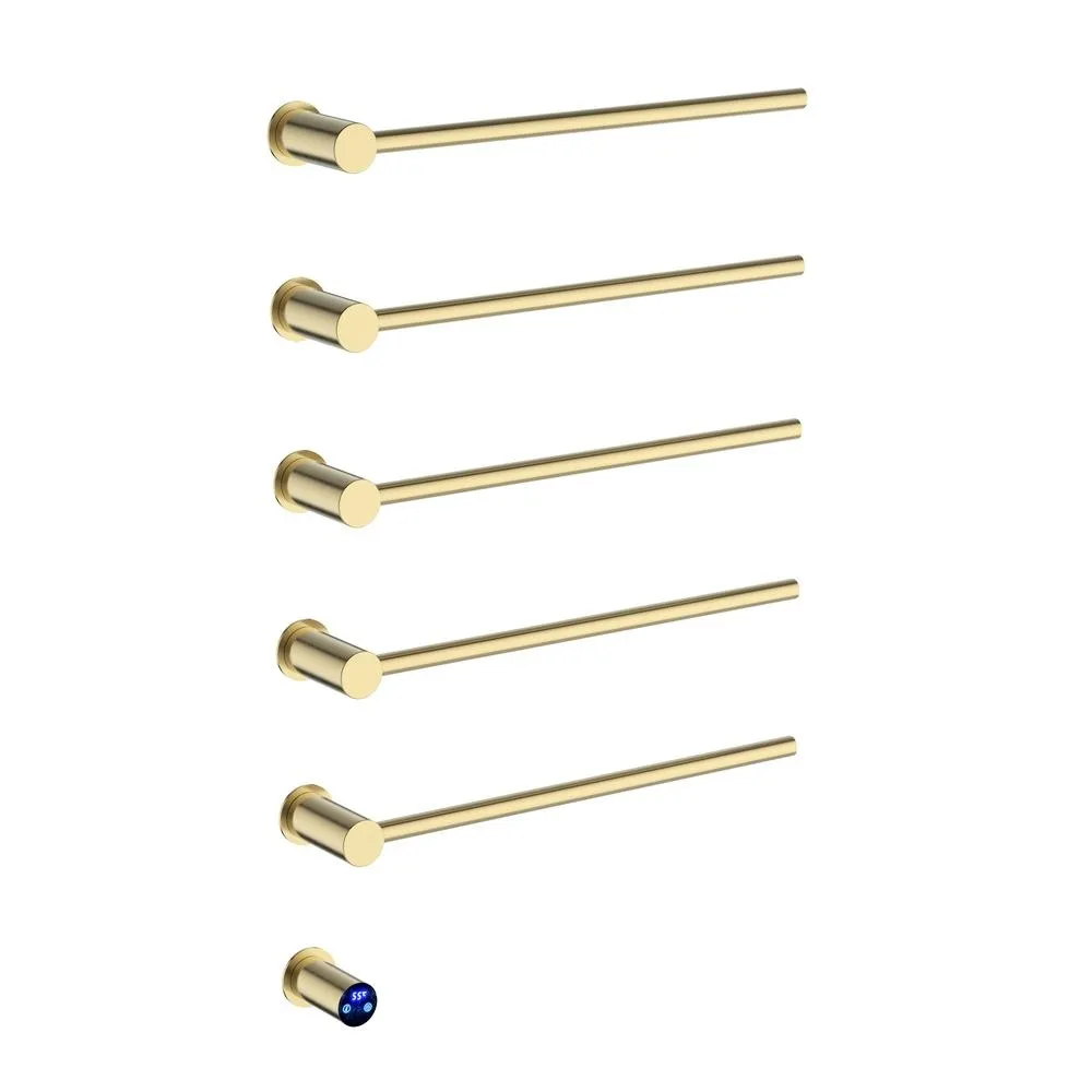 Полотенцесушитель электрический Terminus Аккорд П5 50х80, брашированное золото