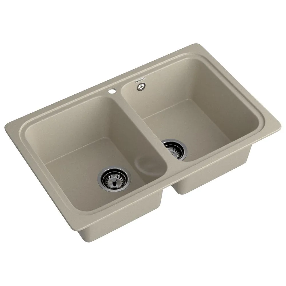 Кухонная мойка GranFest STANDART 780K, топаз