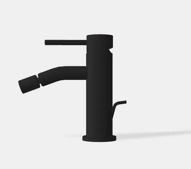 Смеситель для биде Fima Carlo Frattini Spillo Up, черный матовый (F3032XSNS)