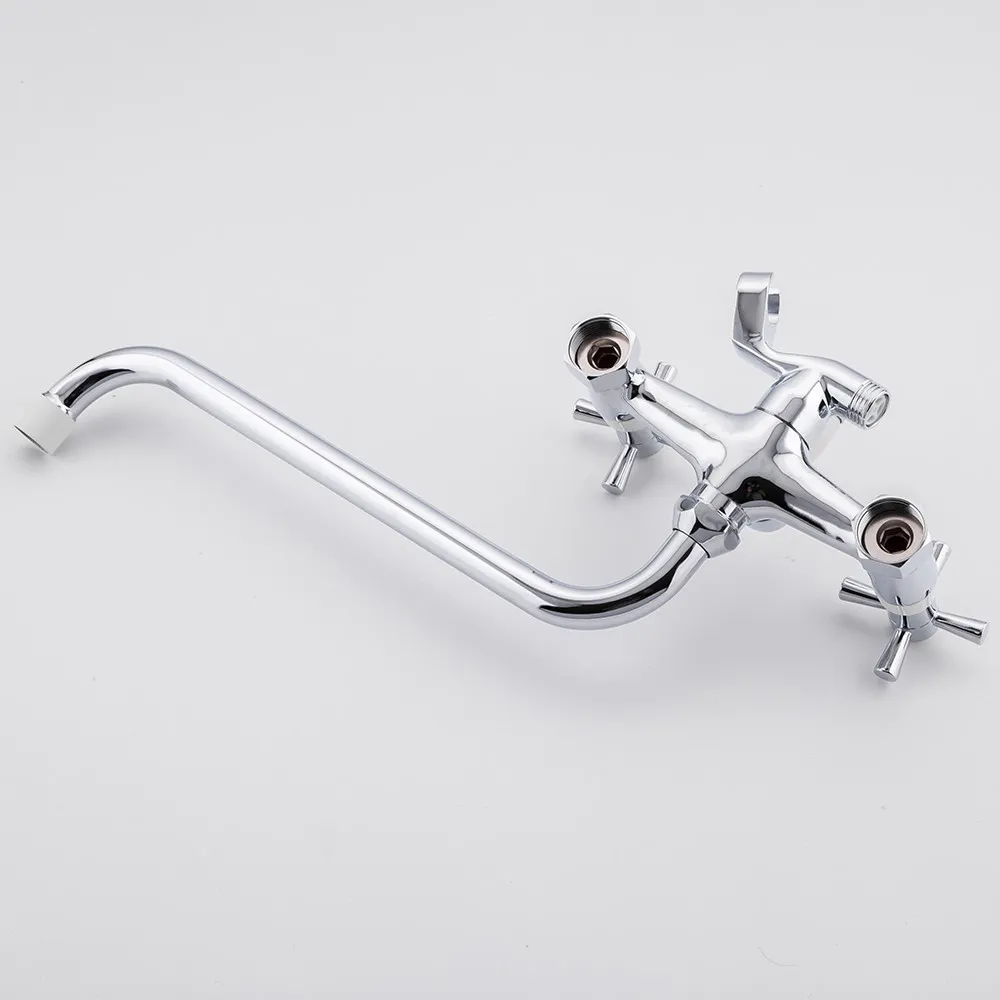 Смеситель для ванны FRUD R22118-7, хром;белый