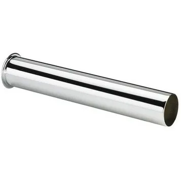 100599 Отбopтoвaннaя тpyбкa 32 х 200 пpямая, латунь хромированная, модель 9945-143