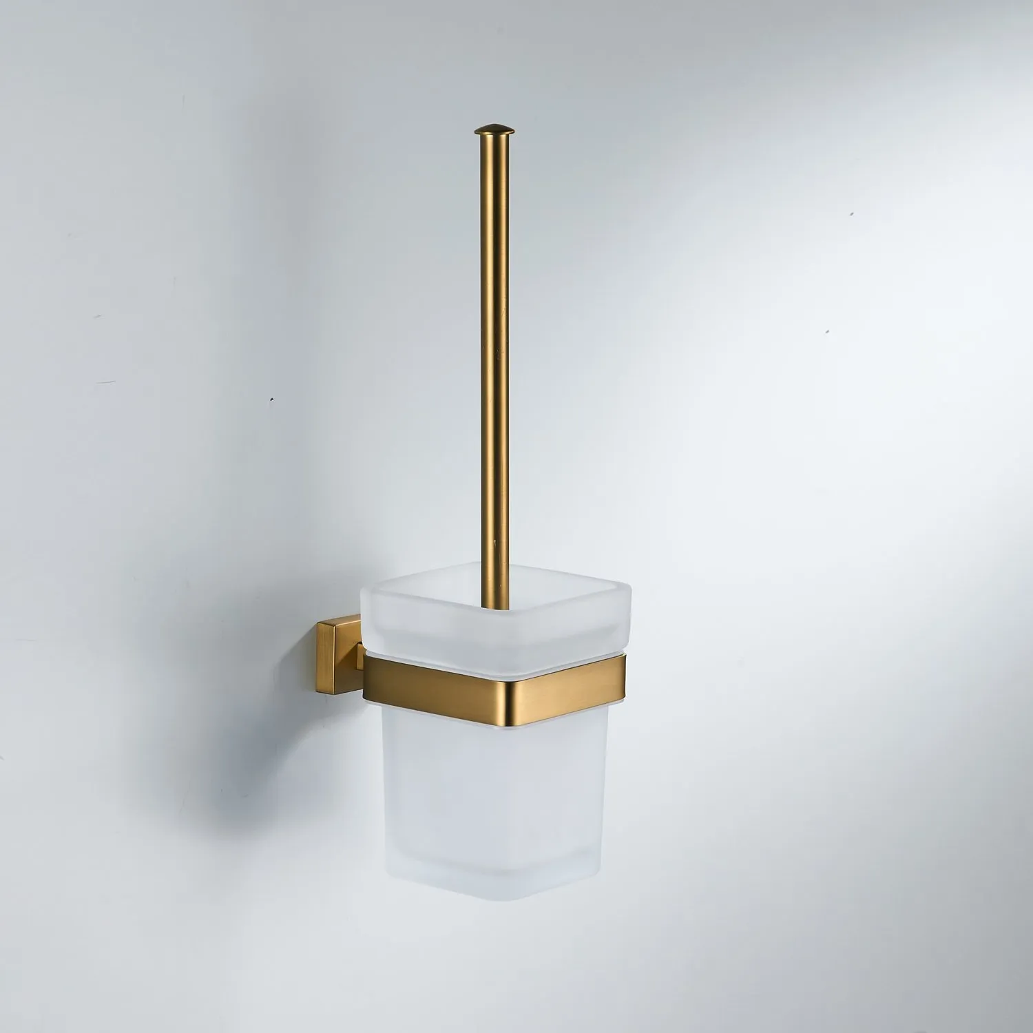 Ершик для унитаза Shevanik SG5600G, золотой сатин