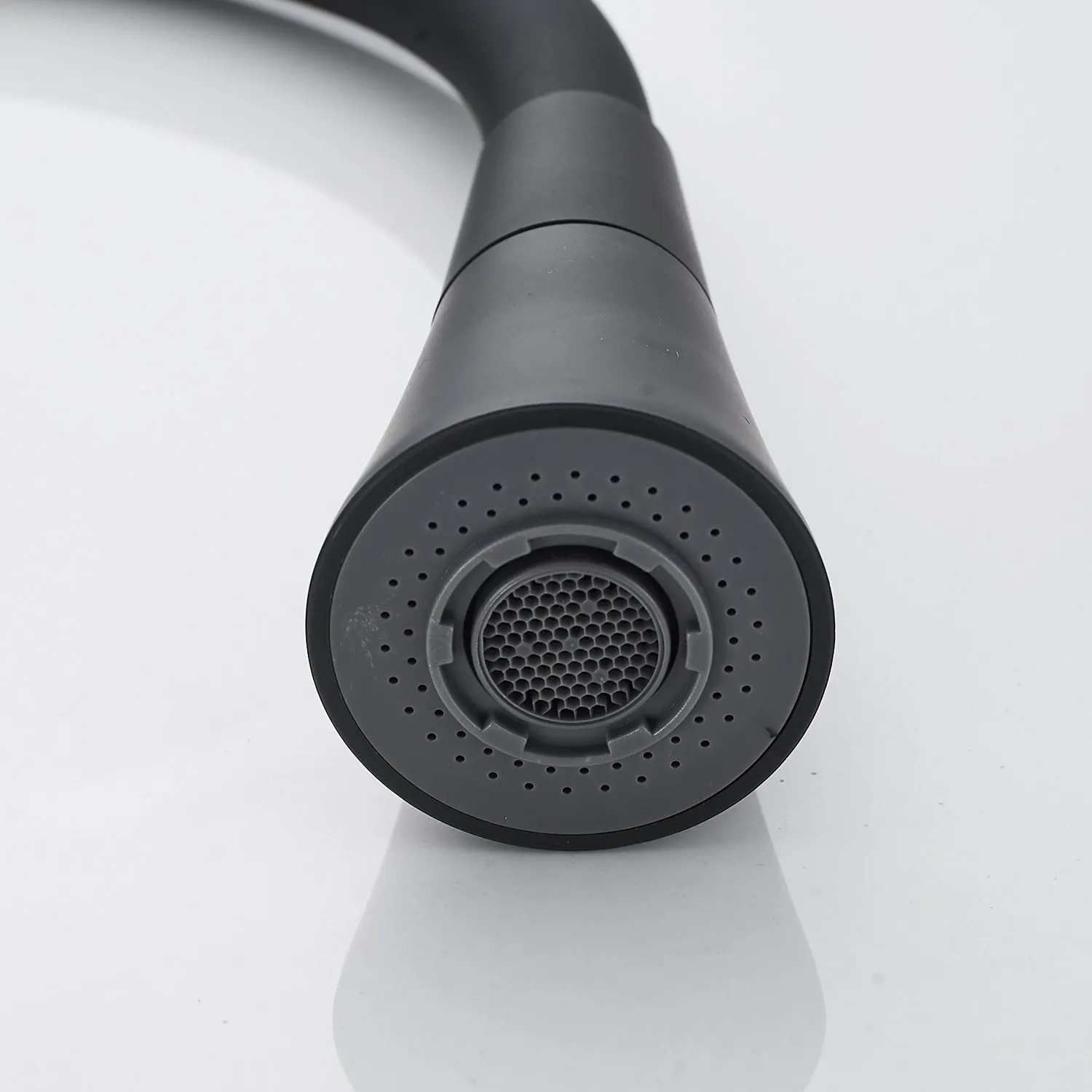 Смеситель для кухни с гибким изливом Raffine F313H-3, черный